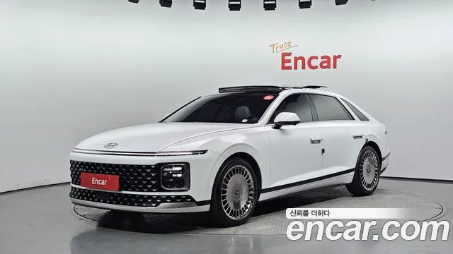 Hyundai Grandeur Hybrid (GN7) 2023 Белый из Кореи