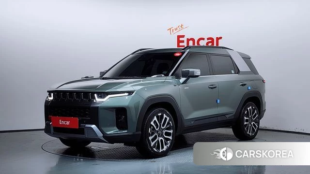 Ssangyong Torres 2023 Зеленый из Кореи