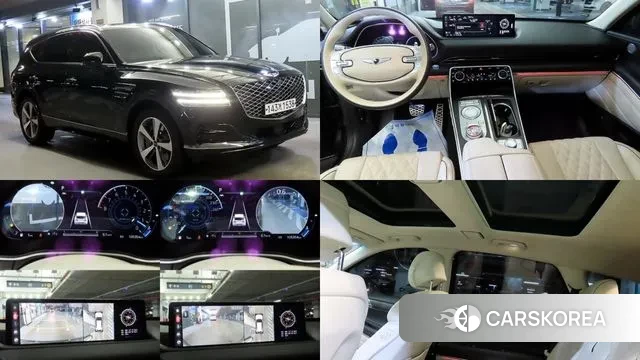 Genesis GV80 2020 Черный из Кореи