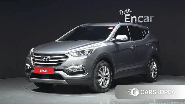 Hyundai Santa Fe The Prime 2018 Серый из Кореи