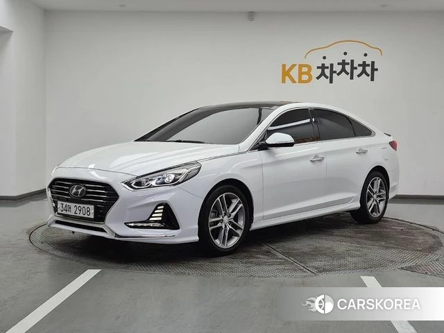 Hyundai Sonata New Rise 2018 Белый из Кореи