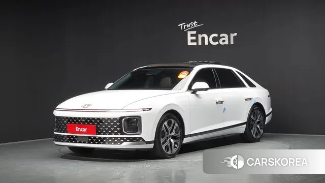 Hyundai Grandeur Hybrid (GN7) 2023 Белый из Кореи