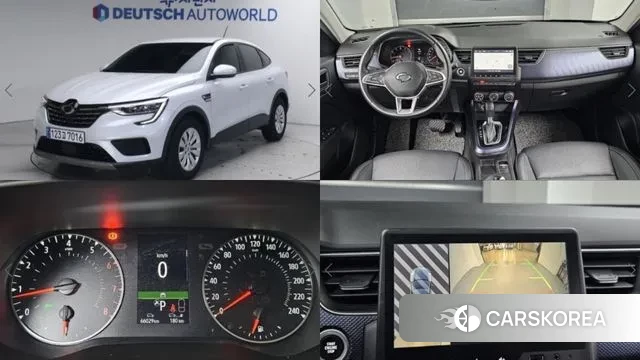 Renault Korea (Samsung) XM3 2021 Белый из Кореи