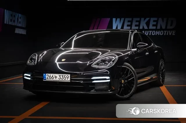 Porsche Panamera (972) 2021 Черный из Кореи