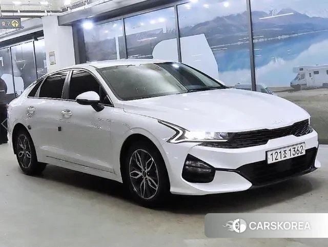Kia K5 3rd generation 2022 Белый из Кореи