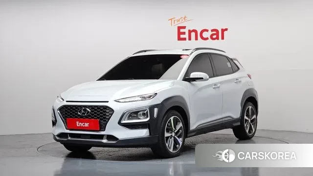 Hyundai Kona 2019 Белый из Кореи