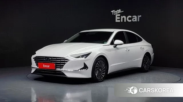 Hyundai Sonata Hybrid (DN8) 2022 Белый из Кореи