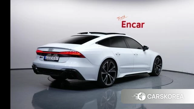 Audi RS7 (4K) 2023 Белый из Кореи