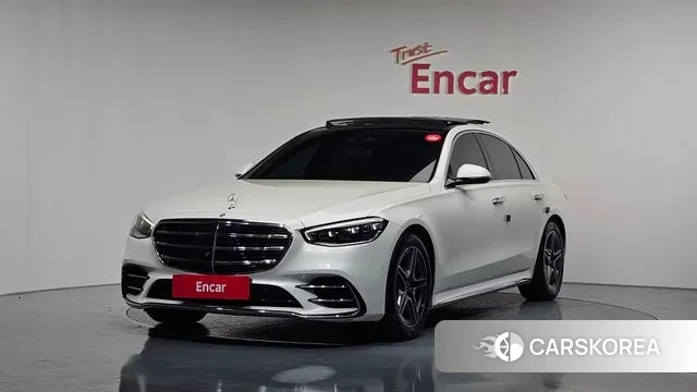 Mercedes-Benz S-Class W223 2022 Белый из Кореи