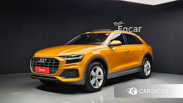 Audi Q8 (4M) 2021 Желтый из Кореи