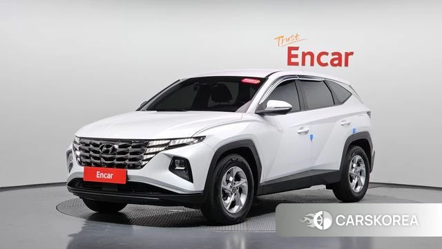 Hyundai Tucson (NX4) 2021 Белый из Кореи