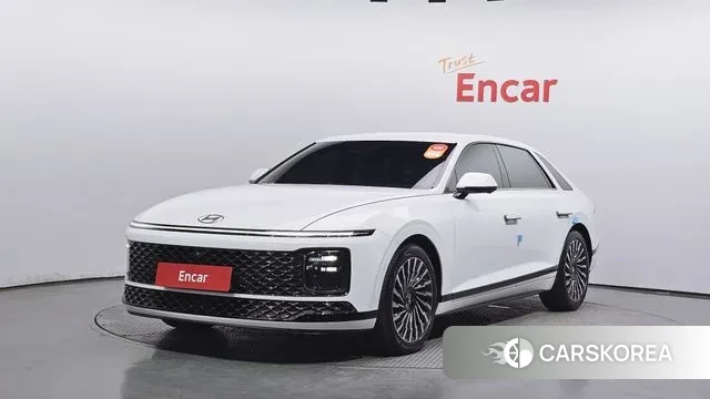 Hyundai Grandeur Hybrid (GN7) 2023 Белый из Кореи