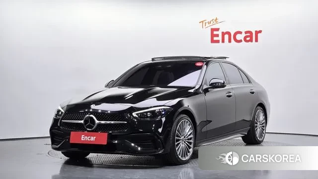 Mercedes-Benz C-Class W206 2022 Черный из Кореи