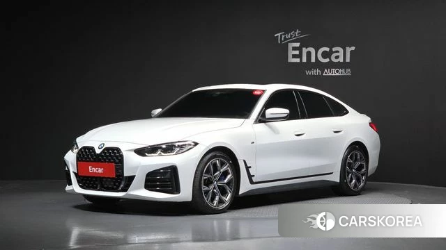 BMW 4 Series (G22) 2024 Белый из Кореи