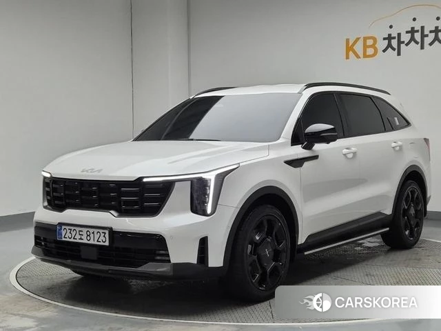 Kia The New Sorento 4th Generation 2025 Белый из Кореи