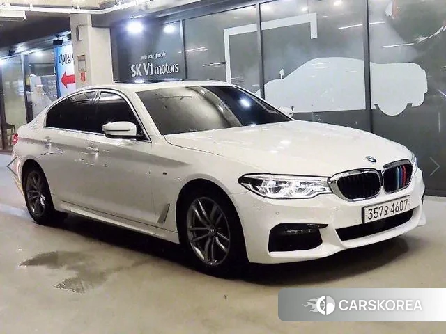 BMW 5 Series (G30) 2020 Белый из Кореи