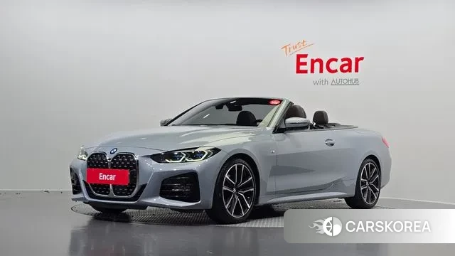 BMW 4 Series (G22) 2023 Серебристо-серый из Кореи