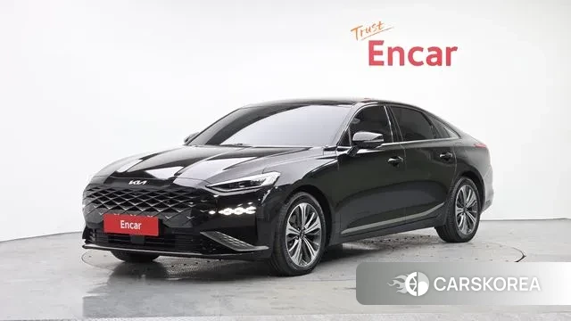 Kia K8 Hybrid 2023 Черный из Кореи