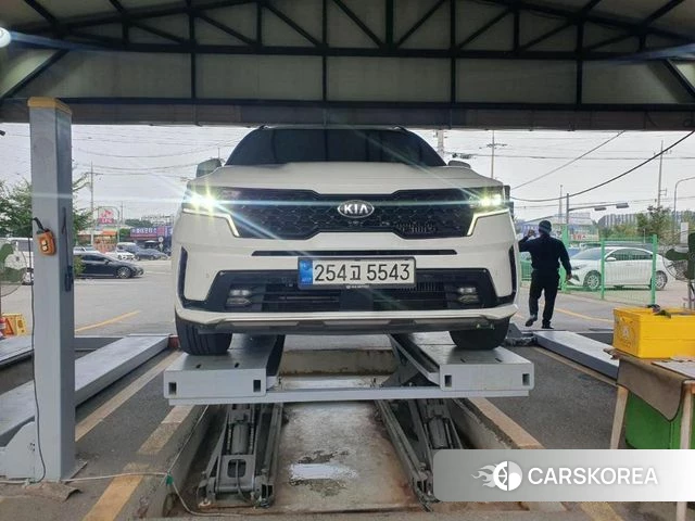Kia Sorento 4th Generation 2020 Белый из Кореи