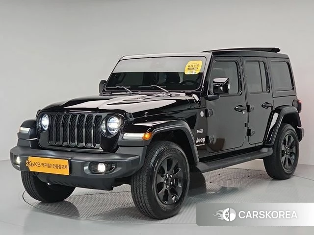 Jeep Wrangler (JL) 2023 Черный из Кореи