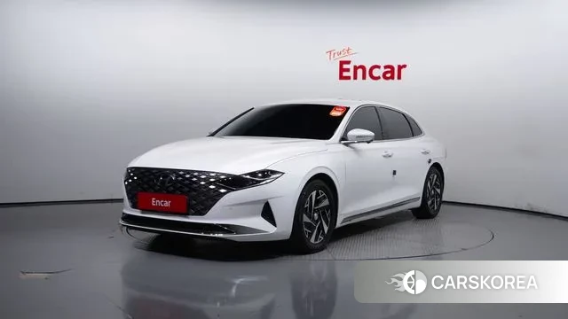 Hyundai The New Grandeur IG Hybrid 2021 Белый из Кореи