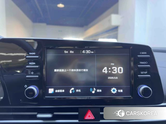 Hyundai Elantra 2022 Темно-серый из Китая