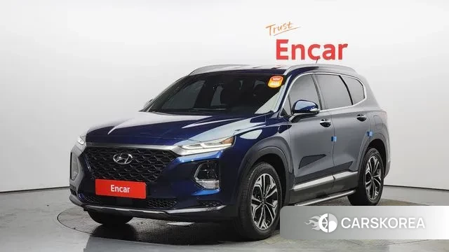 Hyundai Santa Fe TM 2018 Синий из Кореи