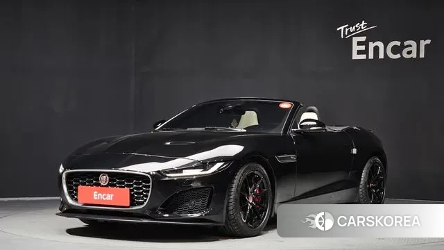 Jaguar F-TYPE 2021 Черный из Кореи