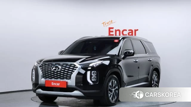 Hyundai Palisade 2021 Черный из Кореи