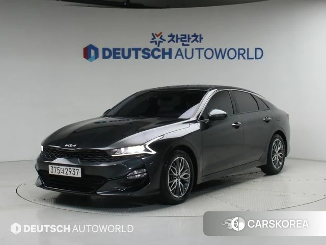 Kia K5 3rd generation 2022 Серый из Кореи