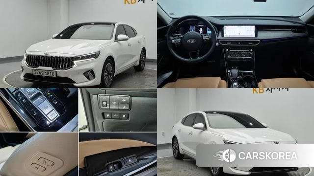 Kia K7 Premier Hybrid 2020 Белый из Кореи