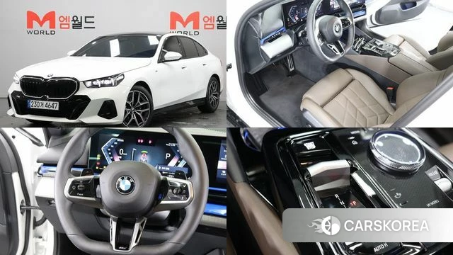 BMW 5 Series (G60) 2025 Белый из Кореи