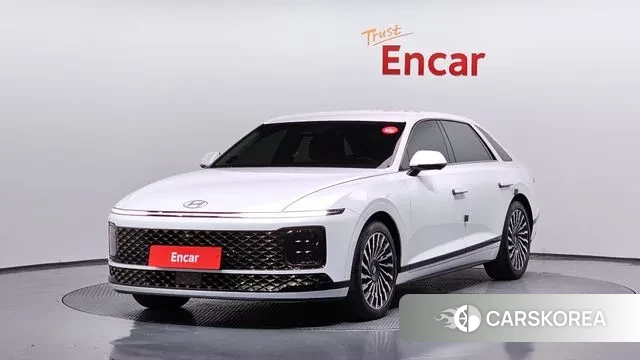 Hyundai Grandeur Hybrid (GN7) 2023 Белый из Кореи