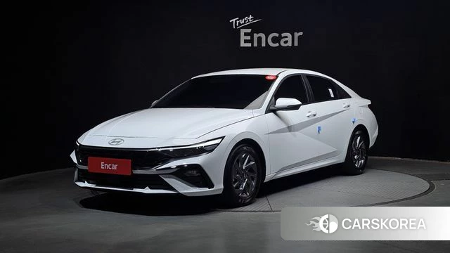 Hyundai The New Avante Hybrid (CN7) 2025 Белый из Кореи
