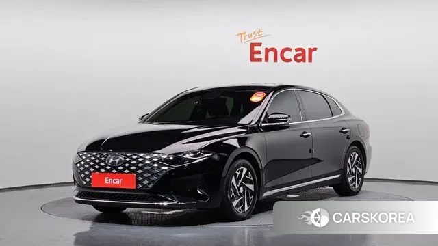 Hyundai The New Grandeur IG Hybrid 2021 Черный из Кореи