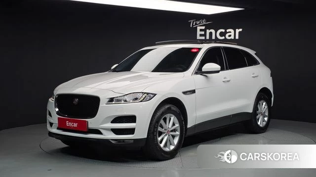 Jaguar F-PACE 2018 Белый из Кореи