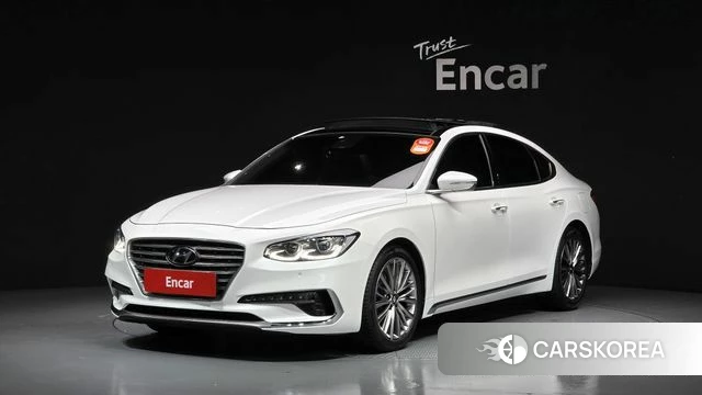Hyundai Grandeur IG 2018 Белый из Кореи