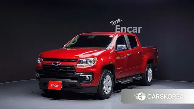 Chevrolet (GM Daewoo) Real New Colorado 2021 Красный из Кореи