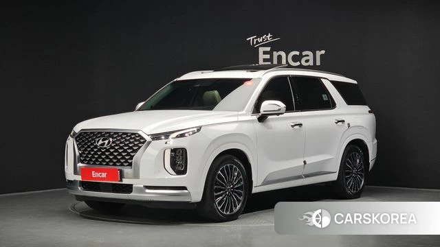 Hyundai Palisade 2021 Белый из Кореи