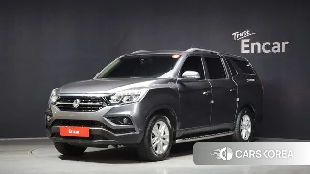 Ssangyong Rexton Sports 2018 Серый из Кореи