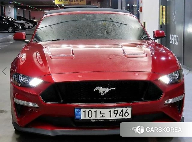 Ford Mustang 2022 Красный из Кореи