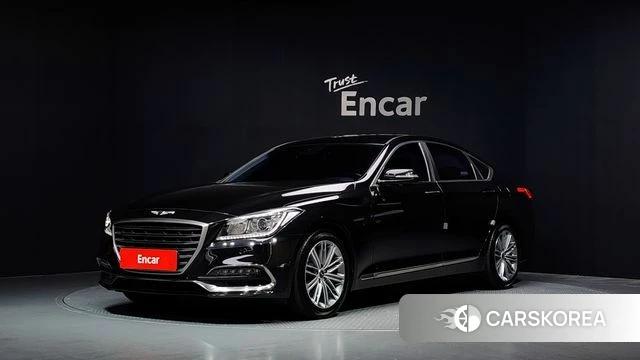 Genesis G80 2018 Черный из Кореи