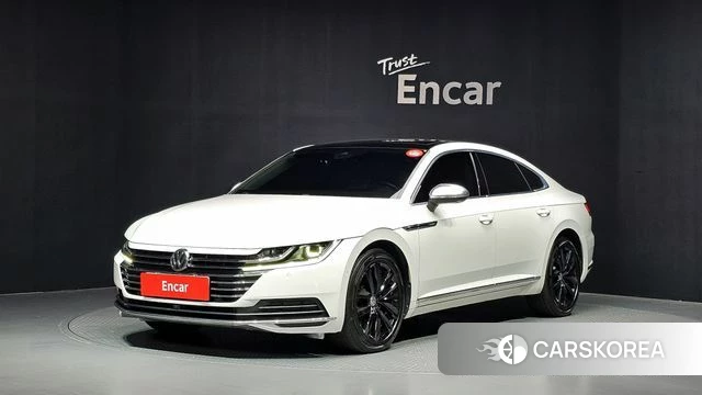 Volkswagen Arteon 2019 Белый из Кореи