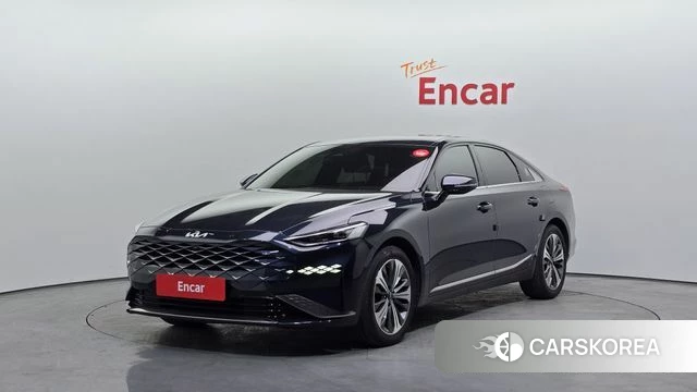 Kia K8 Hybrid 2022 Синий из Кореи