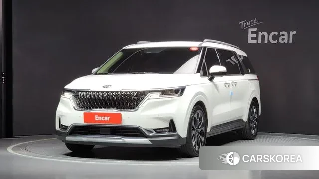 Kia Carnival 4th generation 2021 Белый из Кореи