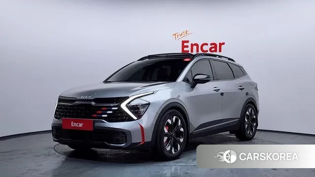 Kia Sportage 5th Generation Hybrid 2021 Серый из Кореи
