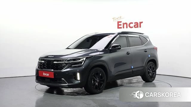 Kia The New Seltos 2023 Серый из Кореи