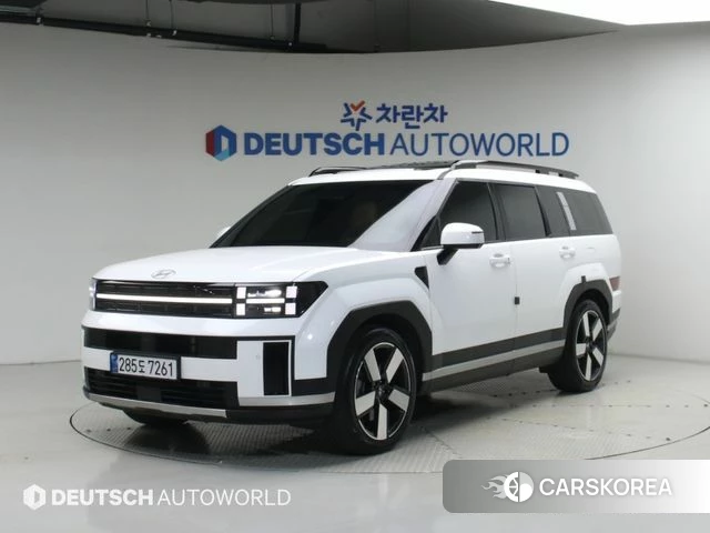 Hyundai Santa Fe (MX5) 2023 Белый из Кореи