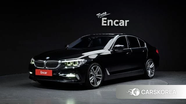 BMW 5 Series (G30) 2019 Черный из Кореи