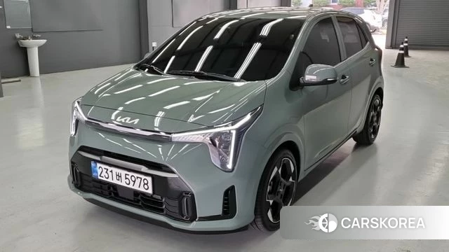 Kia The New Morning (JA) 2026 Темно-зеленый из Кореи